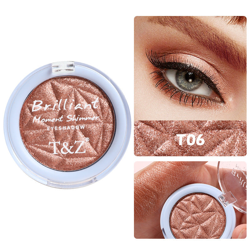 Wholesale Waterproof Shimmer Single Eyeshadow Palette