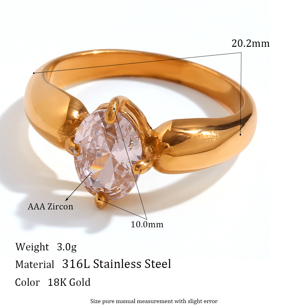Simple Fashion Women's Personality Ring