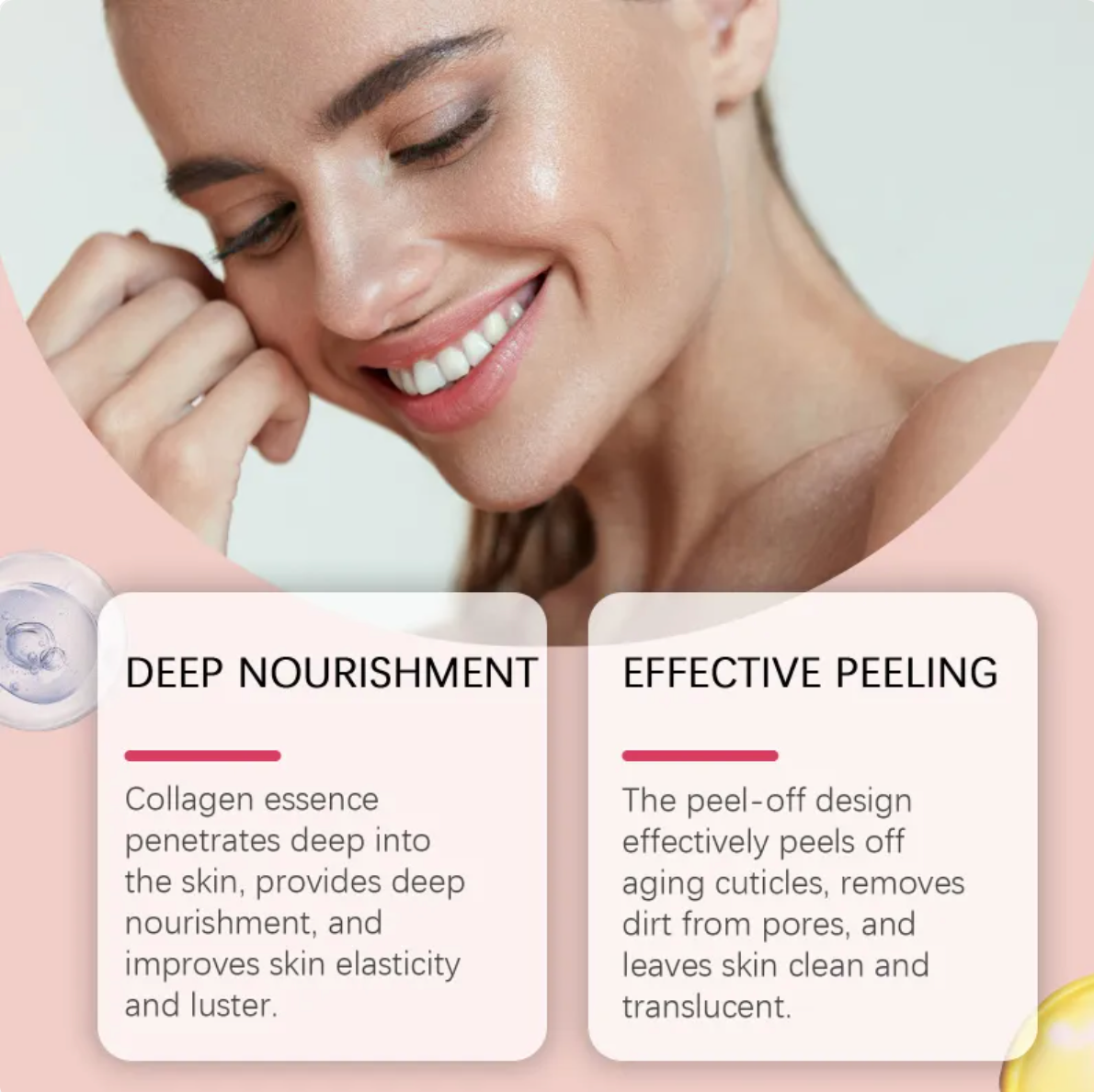 Peel-Off Collagen Mask with Brush