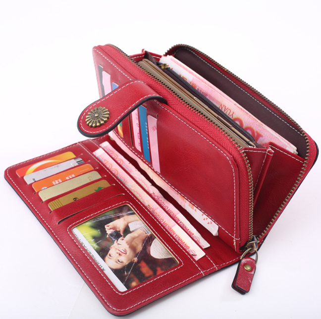 Chic Long Wallet Phone Bag for Women