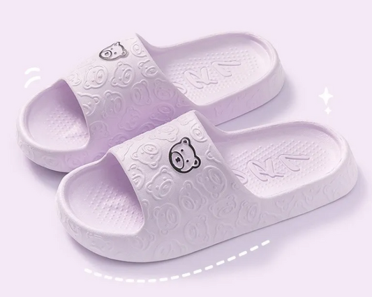 Wellness Cute Bear Women Slippers