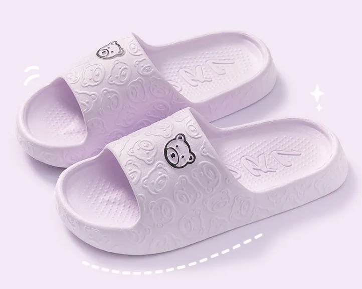 Wellness Cute Bear Women Slippers
