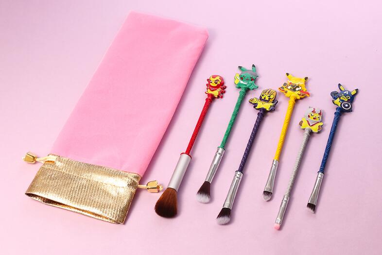 Pikachu Makeup Brushes and Superhero Eyeshadow Brush
