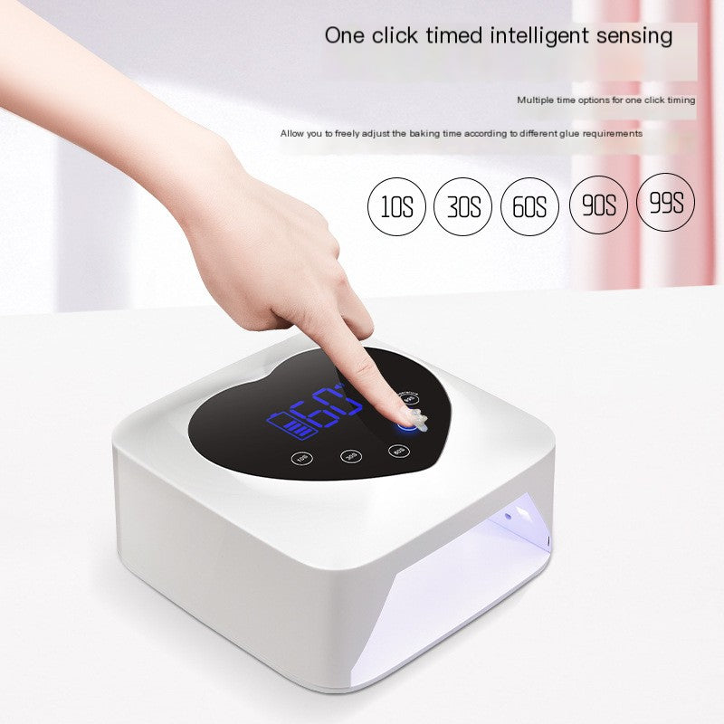 Prism Wellness Wireless Nail Lamp with Rechargeable Lithium Battery