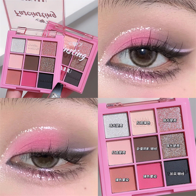 Prism Wellness Sunset Glow Nine-Color Eyeshadow Palette